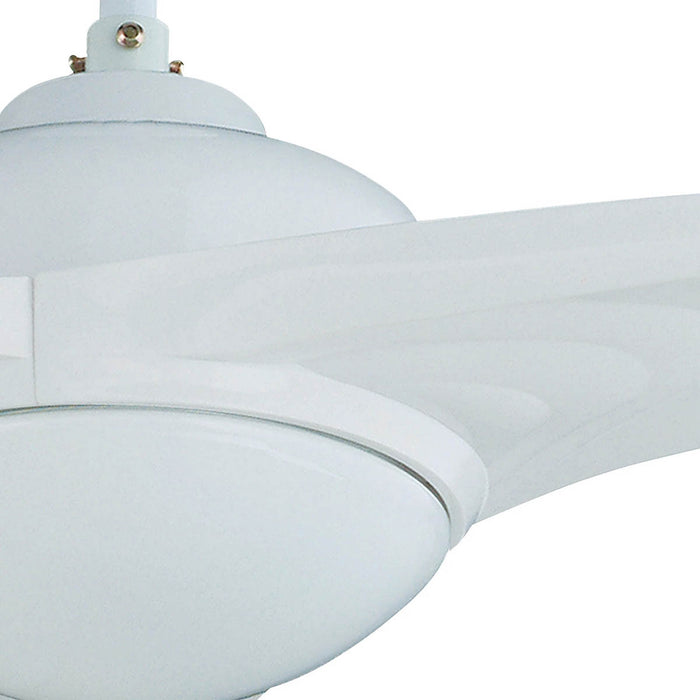 Ceiling Fan Light White Remote Control Dimmable Reversible Warm or Cool 3 Speed - Image 5