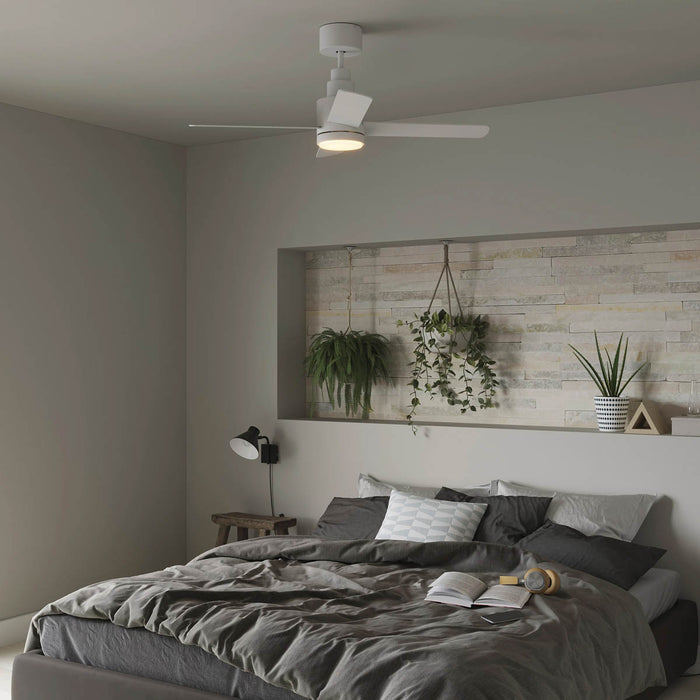 Ceiling Fan With Light Integrated LED IP20 2200lm Remote Control Reversible - Image 2