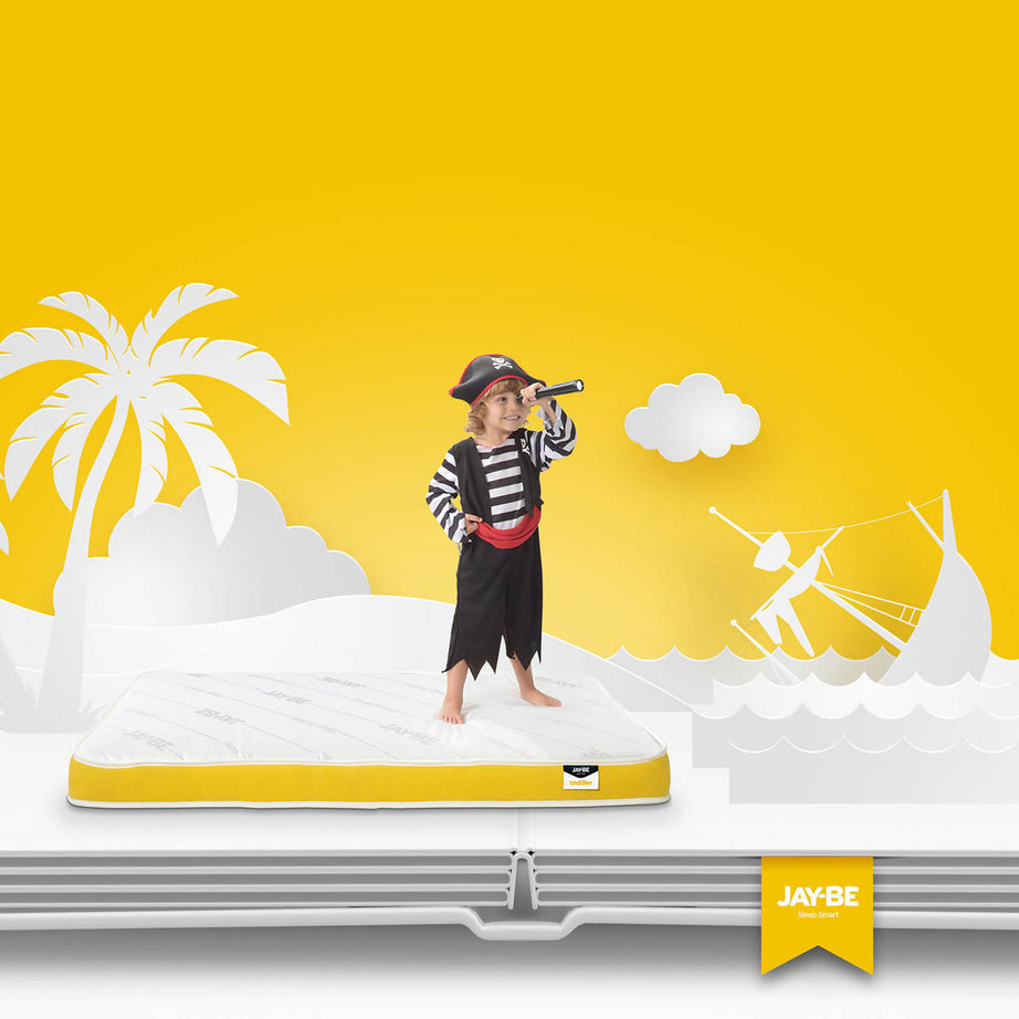 Jay-Be Toddler Mattress Junior Pocket Sprung Hypoallergenic Breathable 140x70cm - Image 2