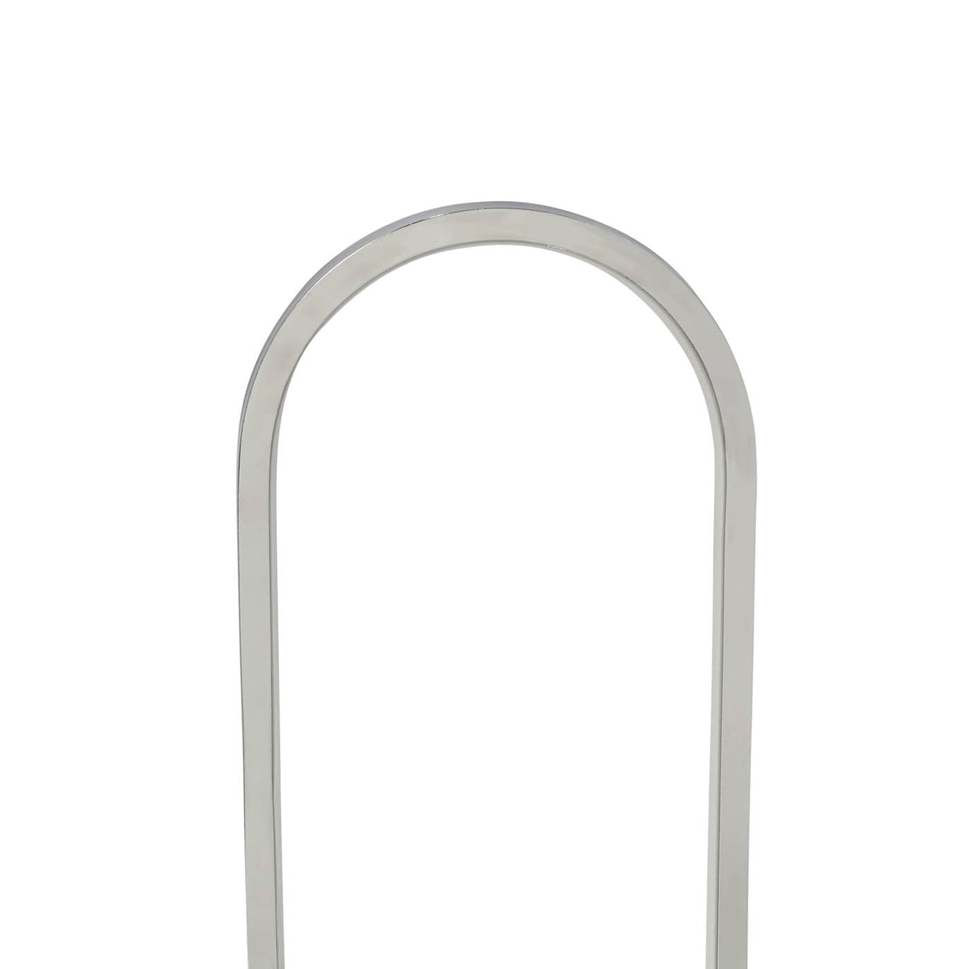 Papua LED Table Lamp Oval Modern Chrome Warm White Decorative Light 3000K - Image 4