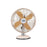 Table Fan Mini Portable Desk Home Office Oscillating 3 Speed Beige 12" 35W - Image 1