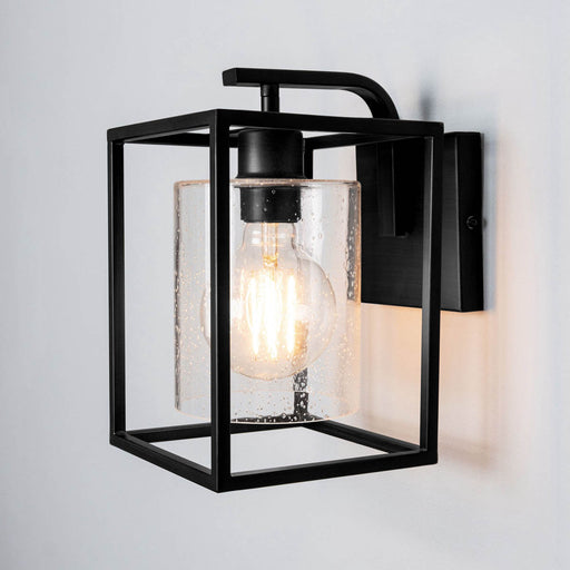 Inlight Trio Matt Black Wired LED Wall light - Image 1