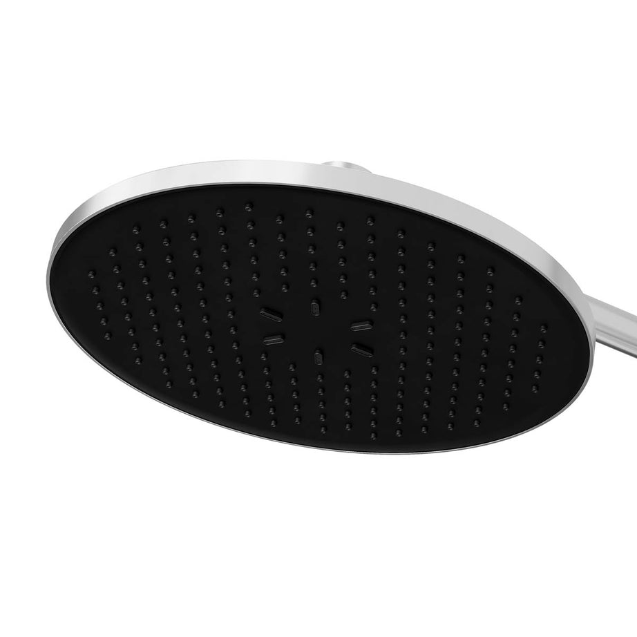 Bathroom Mixer Shower Multi Head Thermostatic Chrome Effect Round Modern - Image 5