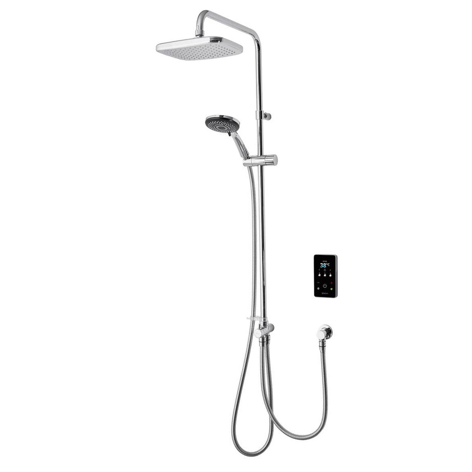 Triton Electric Shower 10.5kW 5 Spray Pattern Chrome Effect Thermostatic - Image 1