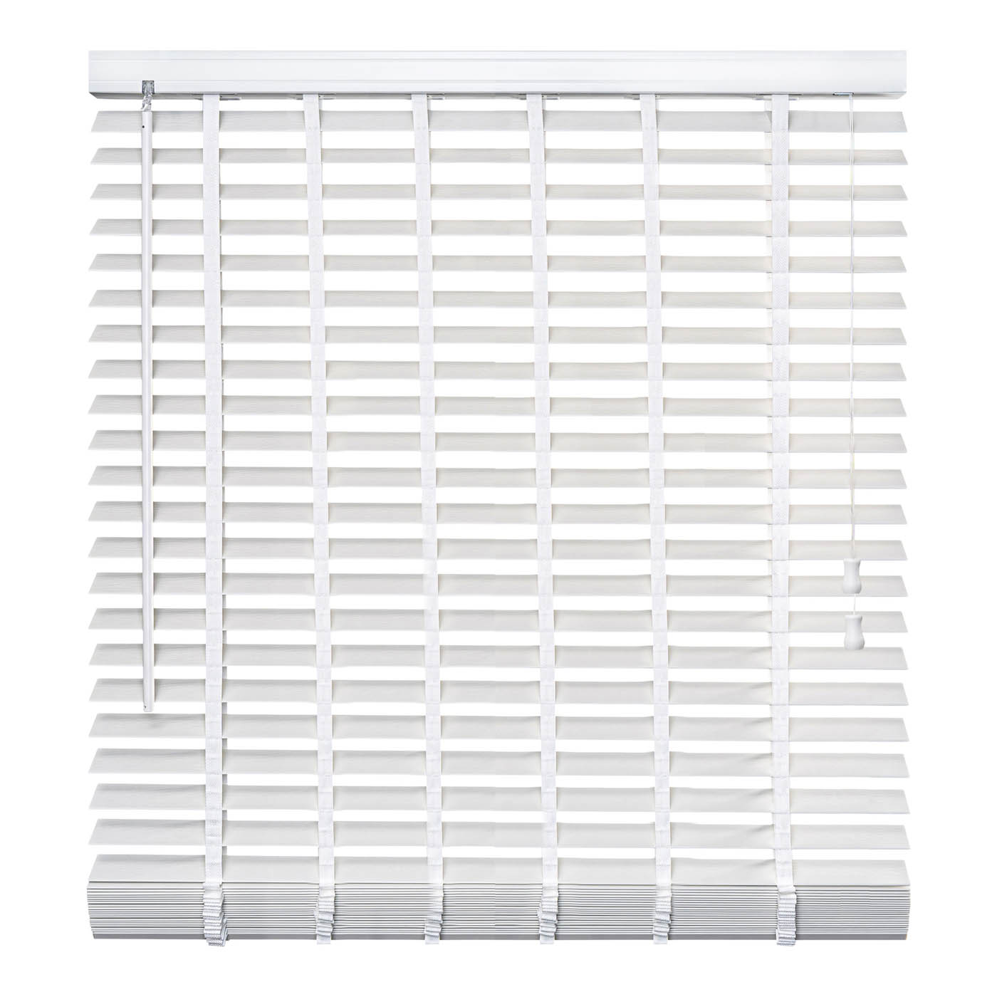 Venetian Blind White Adjustable Moisture Resistant Modern (W)180cm (L)180cm - Image 5