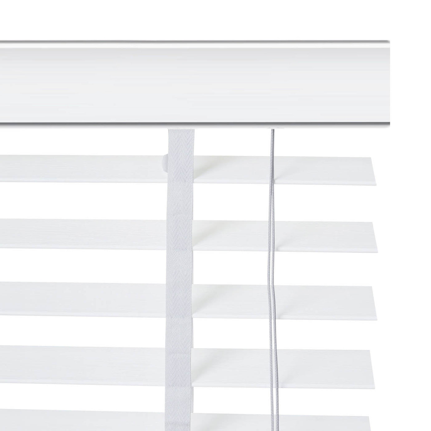 Venetian Blind White Adjustable Moisture Resistant Modern (W)180cm (L)180cm - Image 7