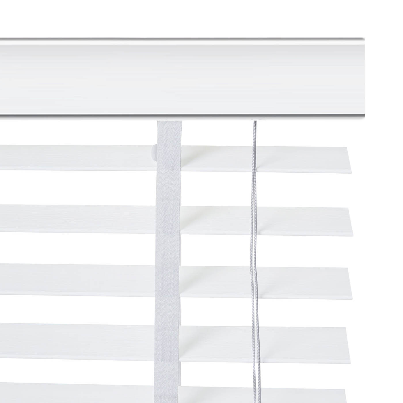 Venetian Blind White Adjustable Moisture Resistant Modern (W)180cm (L)180cm - Image 7