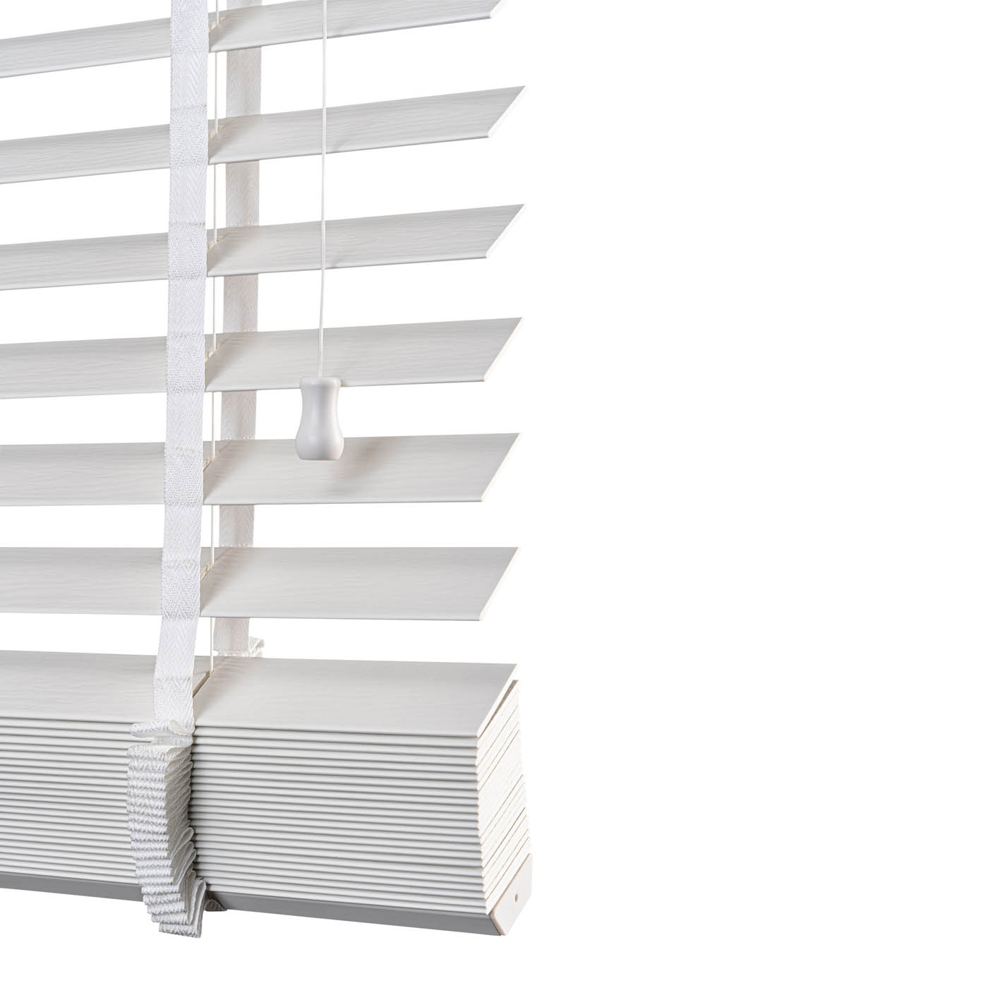 Venetian Blind White Adjustable Moisture Resistant Modern (W)180cm (L)180cm - Image 8