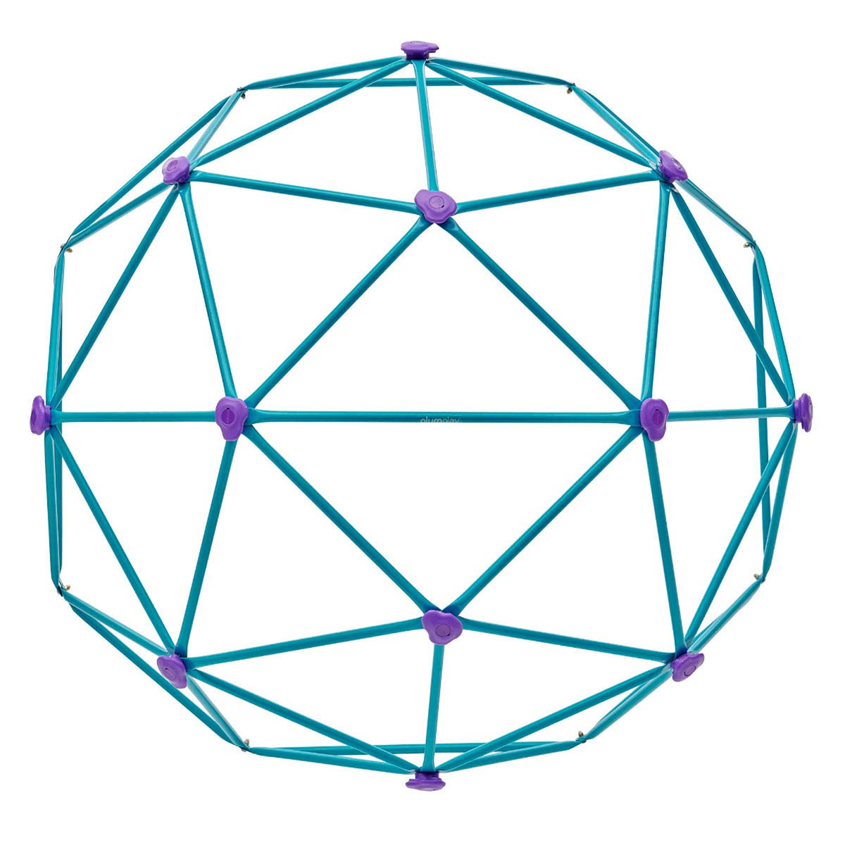 Kids Climbing Dome Metal Geo Frame Outdoor Weather Resistant 3+ (H)90(D)190cm - Image 2