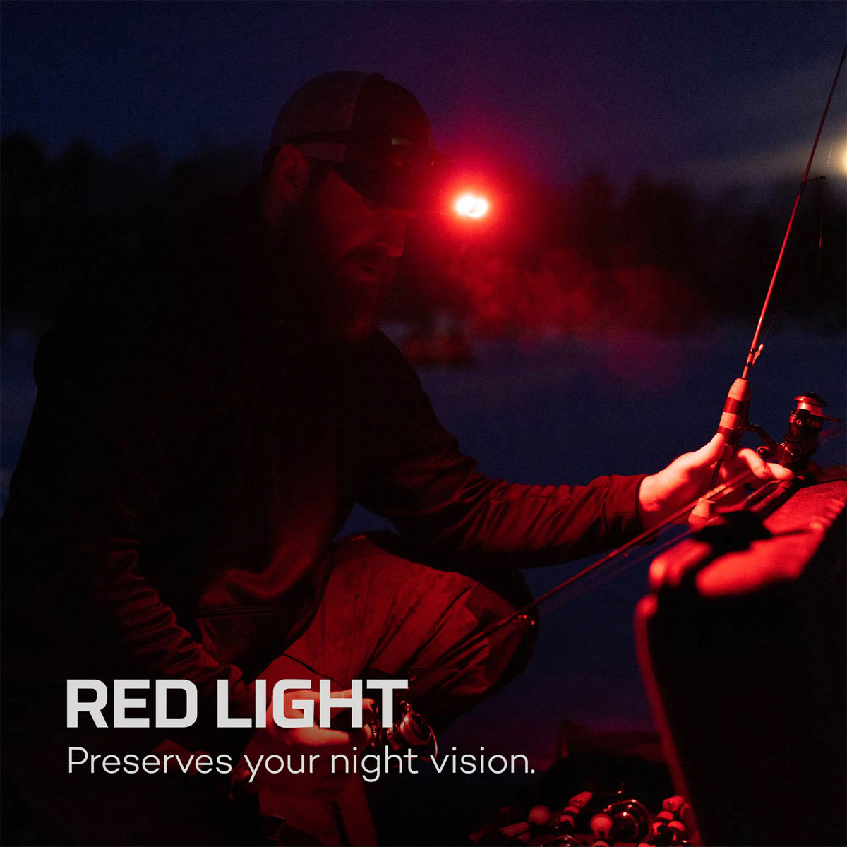 Nebo Head torch Mycro 500lm White Red LED - Image 3