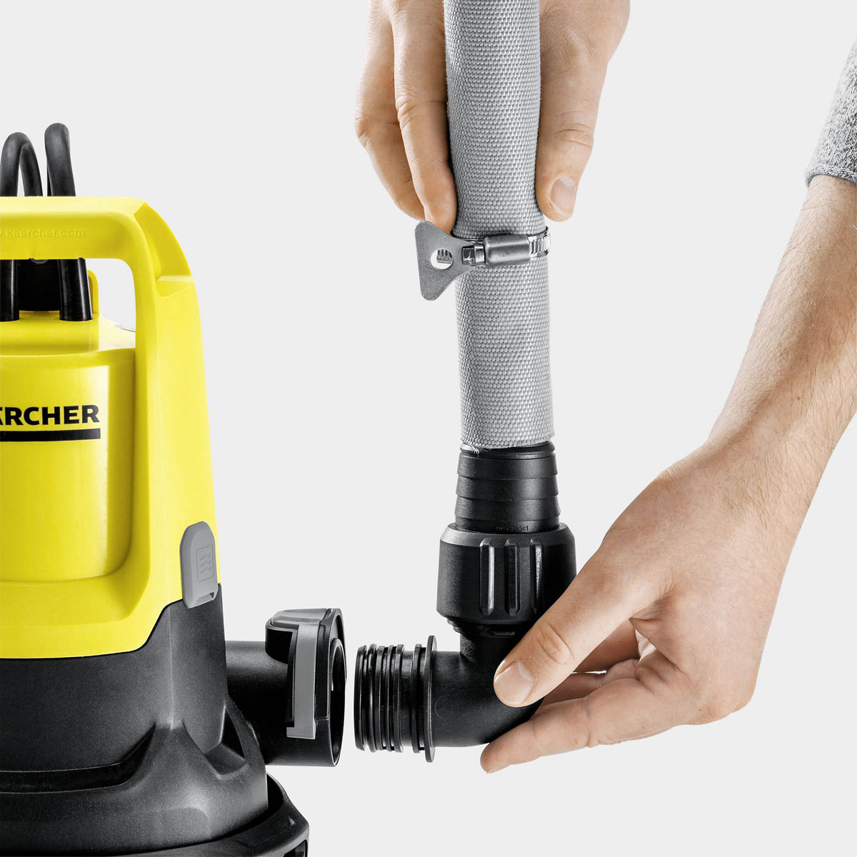 Karcher Submersible Pump Electric 1.645-833.0 Clean Dirty Water Pond Pool 550W - Image 6