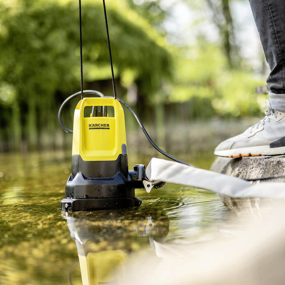 Karcher Submersible Pump Electric 1.645-833.0 Clean Dirty Water Pond Pool 550W - Image 8