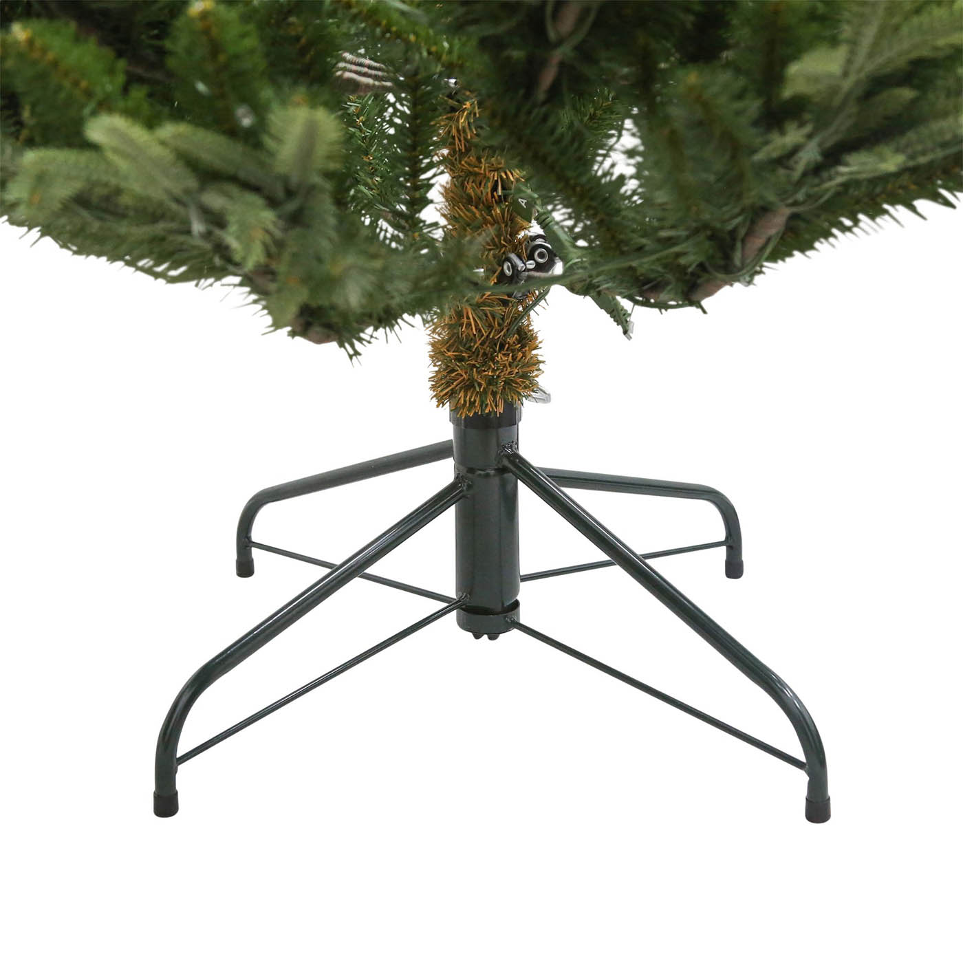 Christmas Tree Green Pre-lit Artificial Full Fraser Fir Warm White Indoor 6ft - Image 9