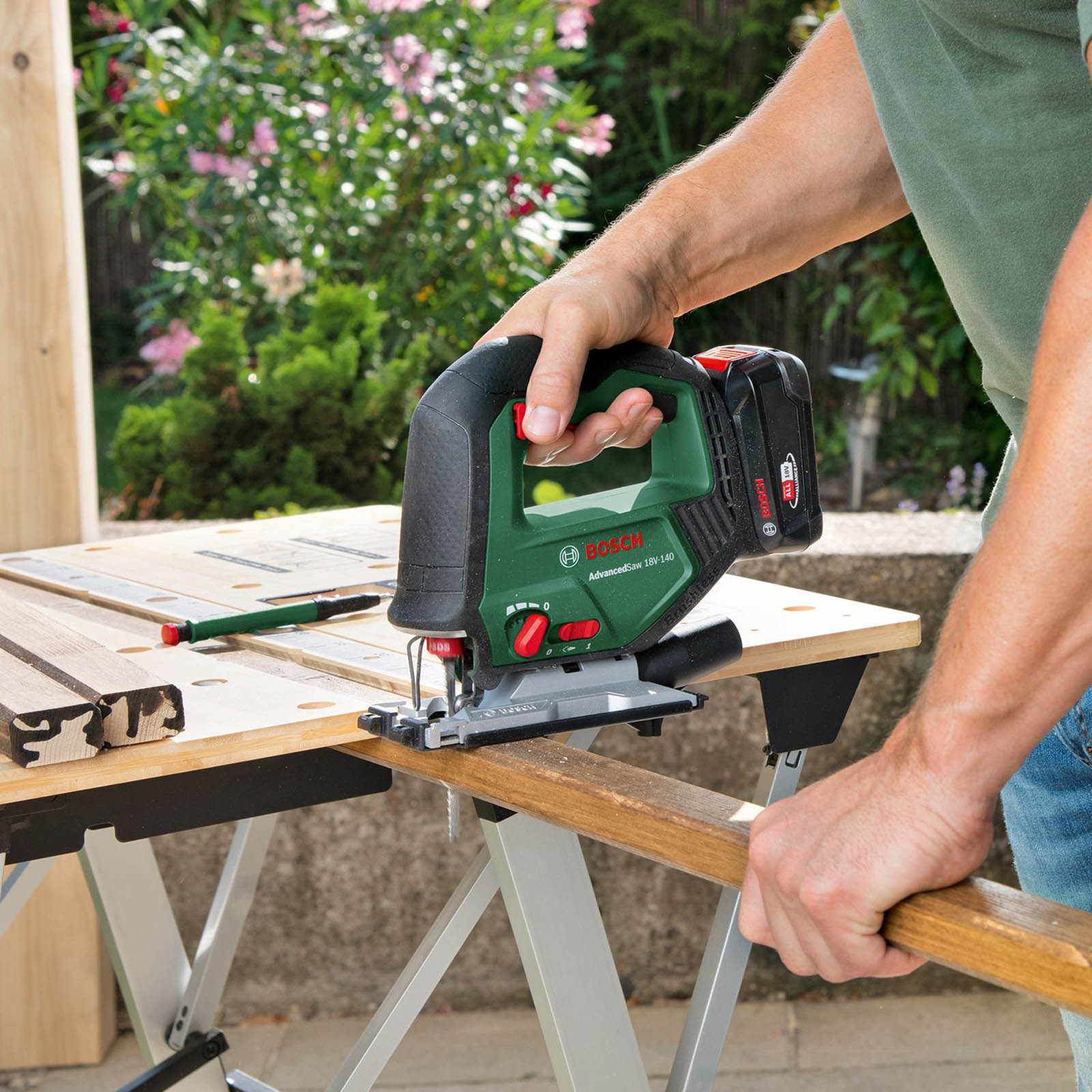 Bosch Advanced Saw 18V Brushless Cordless Jigsaw (Bare Tool) - 0603013000 - Image 3