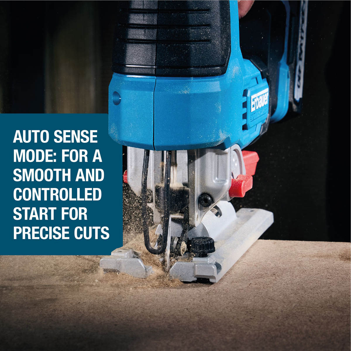 Erbauer Jigsaw Cordless 18V 4Ah Li-Ion ERI1087JSW Brushless Soft Grip Compact - Image 5
