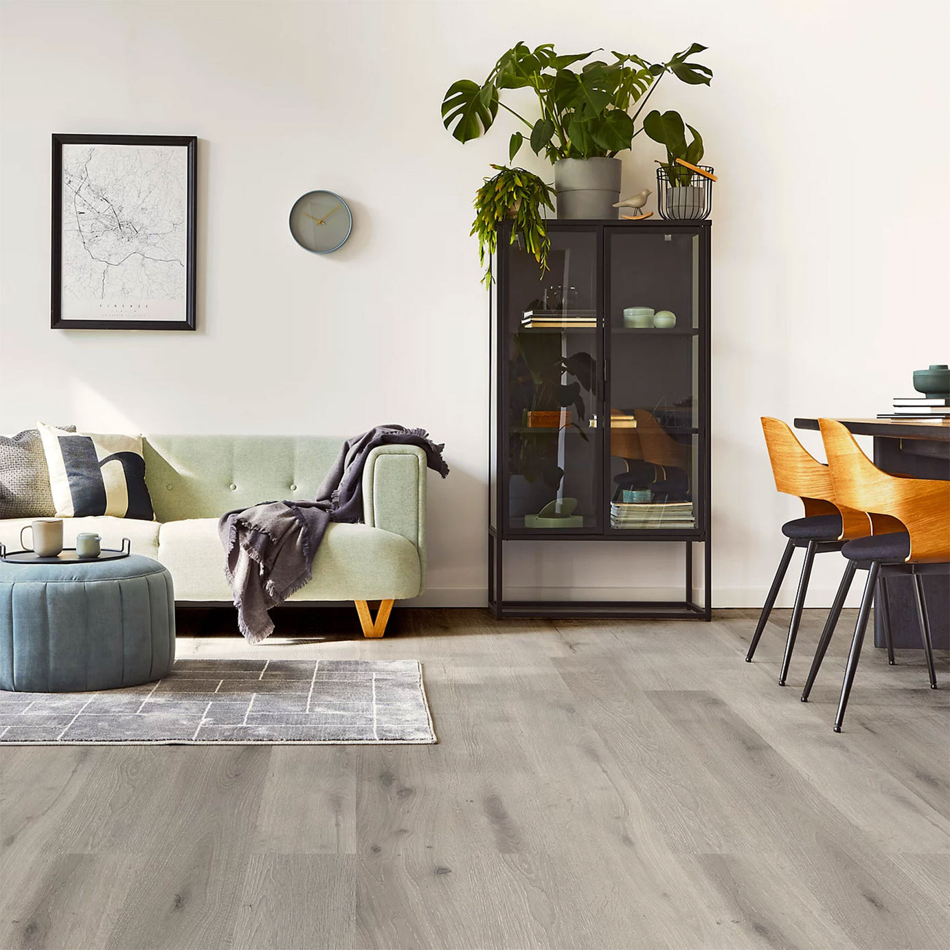 GoodHome Composite Click Flooring Grey Oak 1.98m² Water Resistant - Image 8