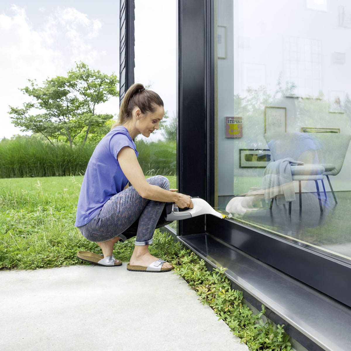 Karcher Window Vacuum Cleaner Cordless WV 6 Plus Handheld Rechargeable - Image 6