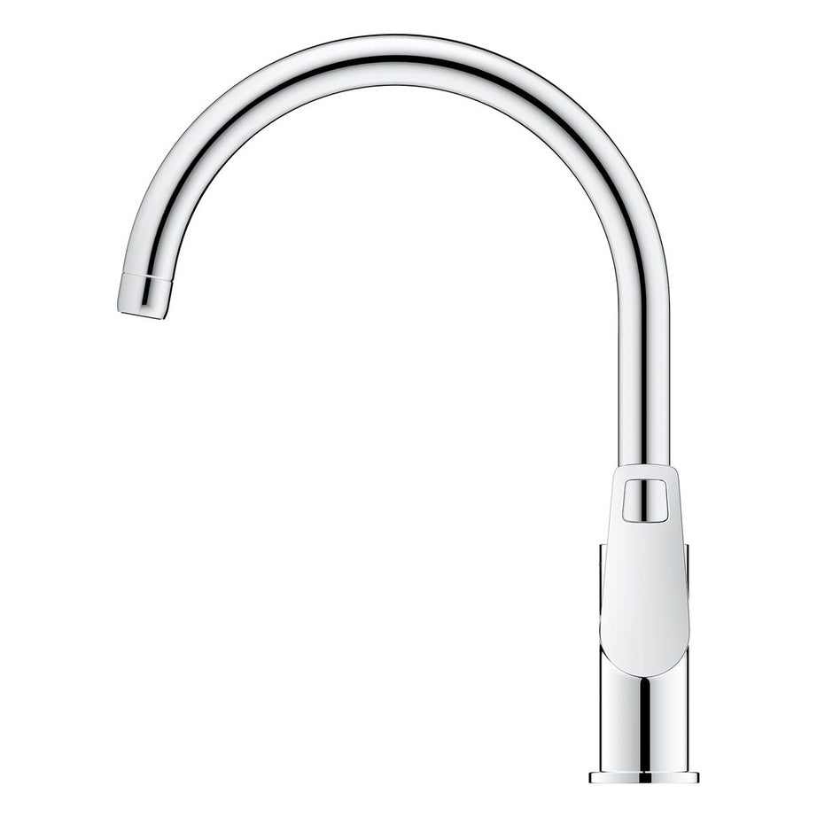 Grohe Kitchen Mixer Tap Side Lever Swivel Brass Chrome Plated Contemporary - Image 6