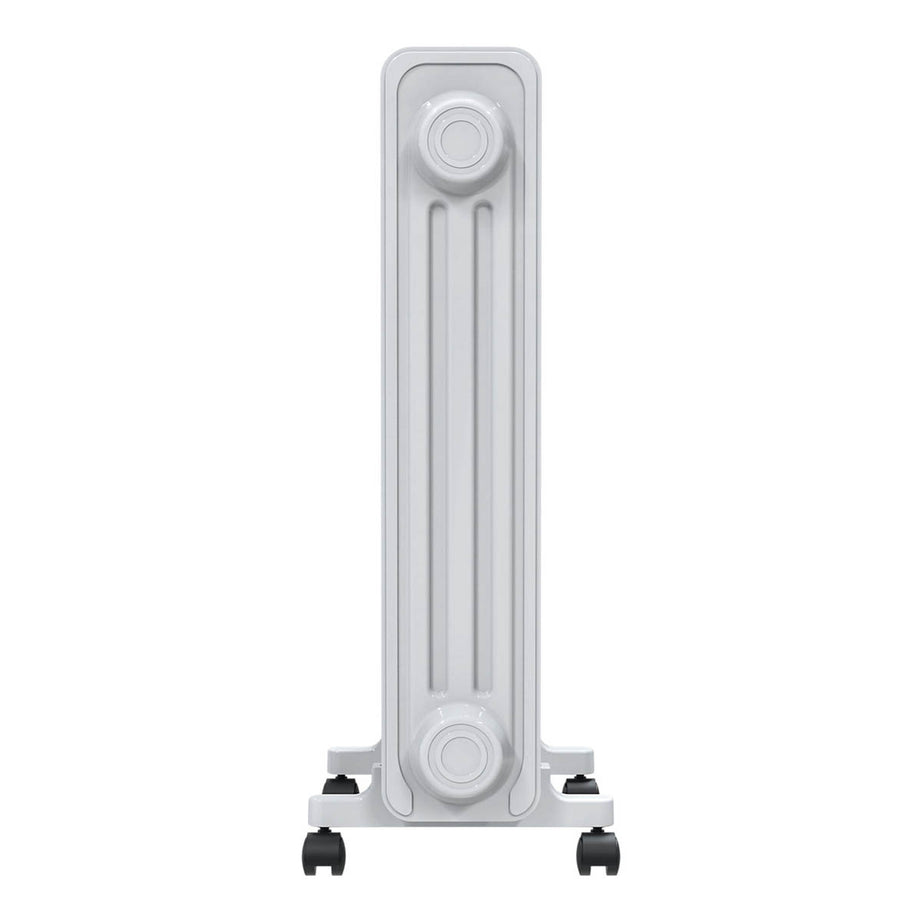 Oil Filled Radiator Electric 2000W 3 Heat Settings White Adjustable Thermostat - Image 5