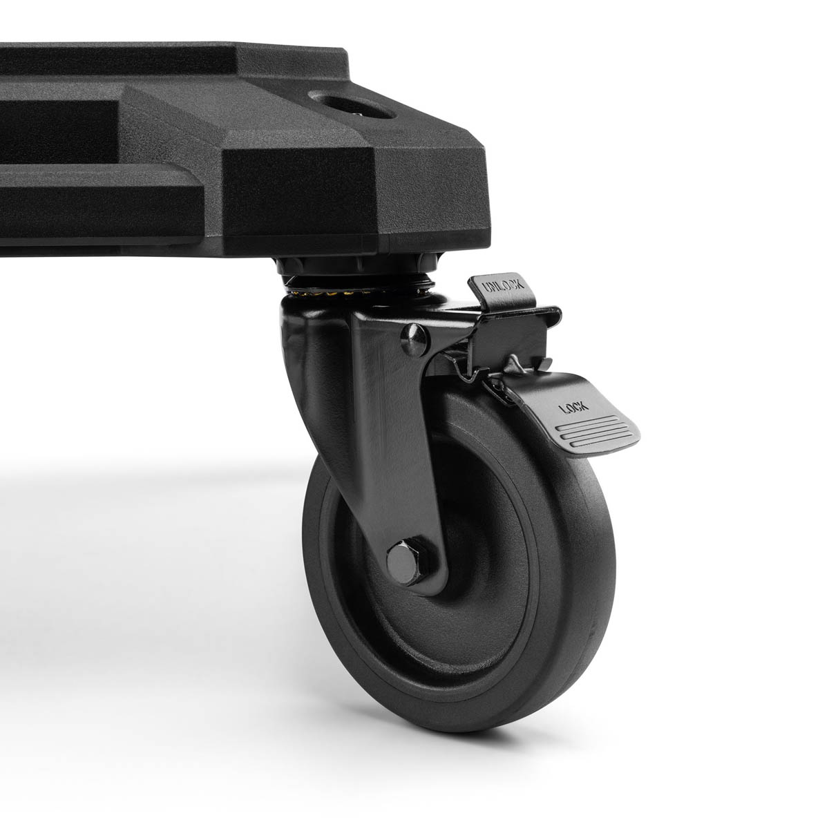 Toughbuilt Hand Dolly Mover Trolley Cart Platform Rubber Topped Plastic 113kg - Image 3