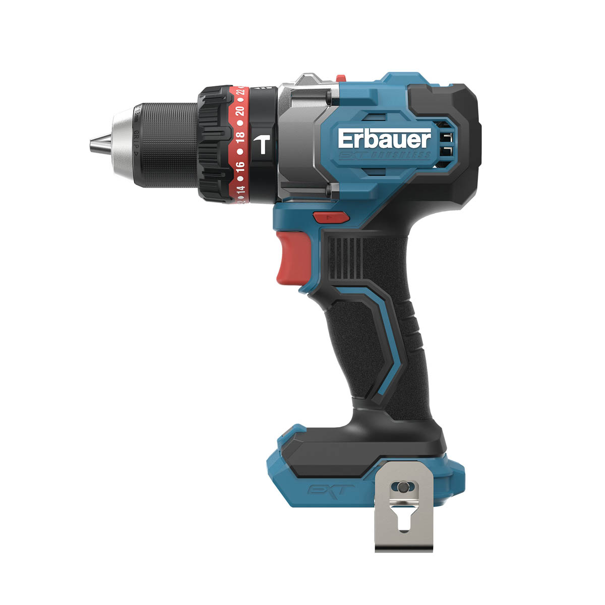 Erbauer Combi Drill ERI1107COM Cordless 18V EXT Keep Cool LED Light Body Only - Image 7