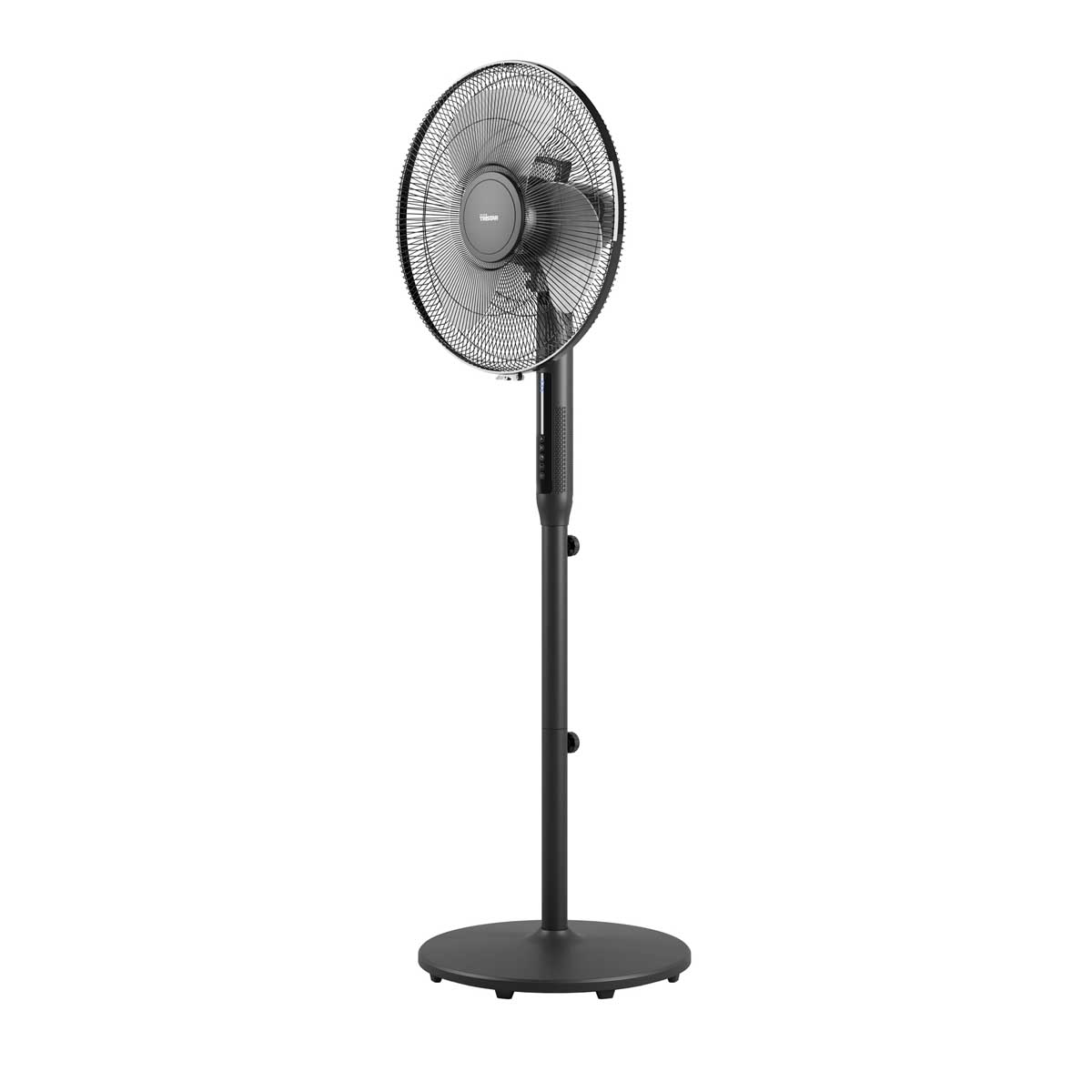 Tristar Pedestal Fan 16" Black Portable Cooler Adjustable Timer 9 Speeds 135cm - Image 1