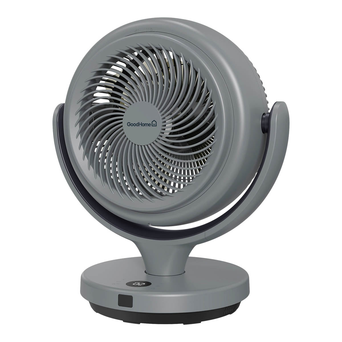 Desk Table Fan GHODF20-BKDC Grey Remote Control Oscillation Timer 8inch 41.5cm - Image 1