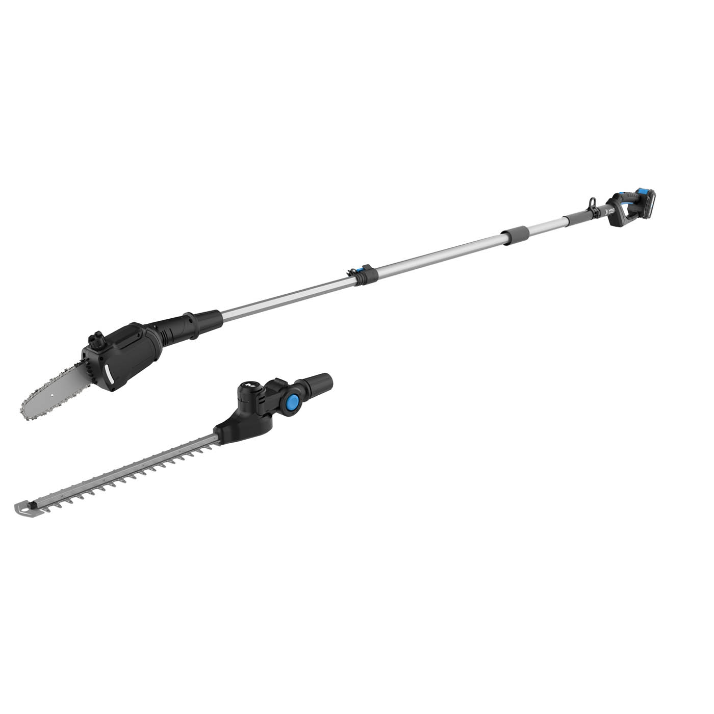 Mac Allister Cordless Pole hedge trimmer 50cm 18V 1 x 2Ah M2MT18-Li - Image 1