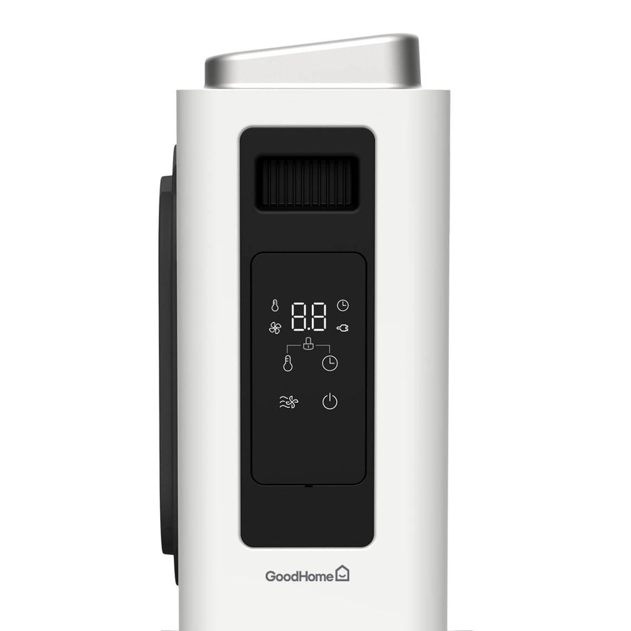 Convector Heater 2000W White Portable Freestanding Timer 2 Heat Settings - Image 7