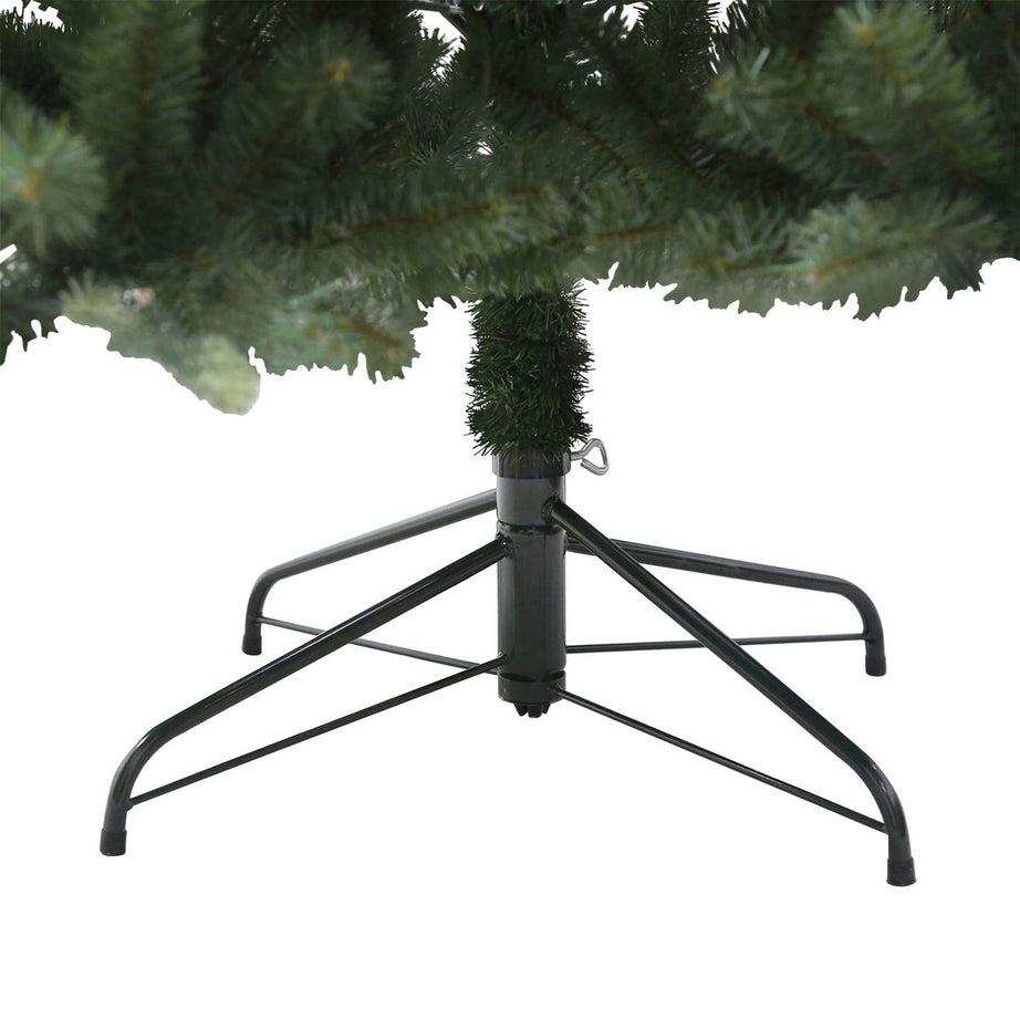 Artificial Christmas Tree 7ft Green LED Pre-Lit Warm White Home Decor Indoor - Image 6