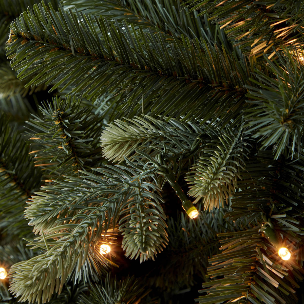 Artificial Christmas Tree 7ft Green LED Pre-Lit Warm White Home Decor Indoor - Image 9