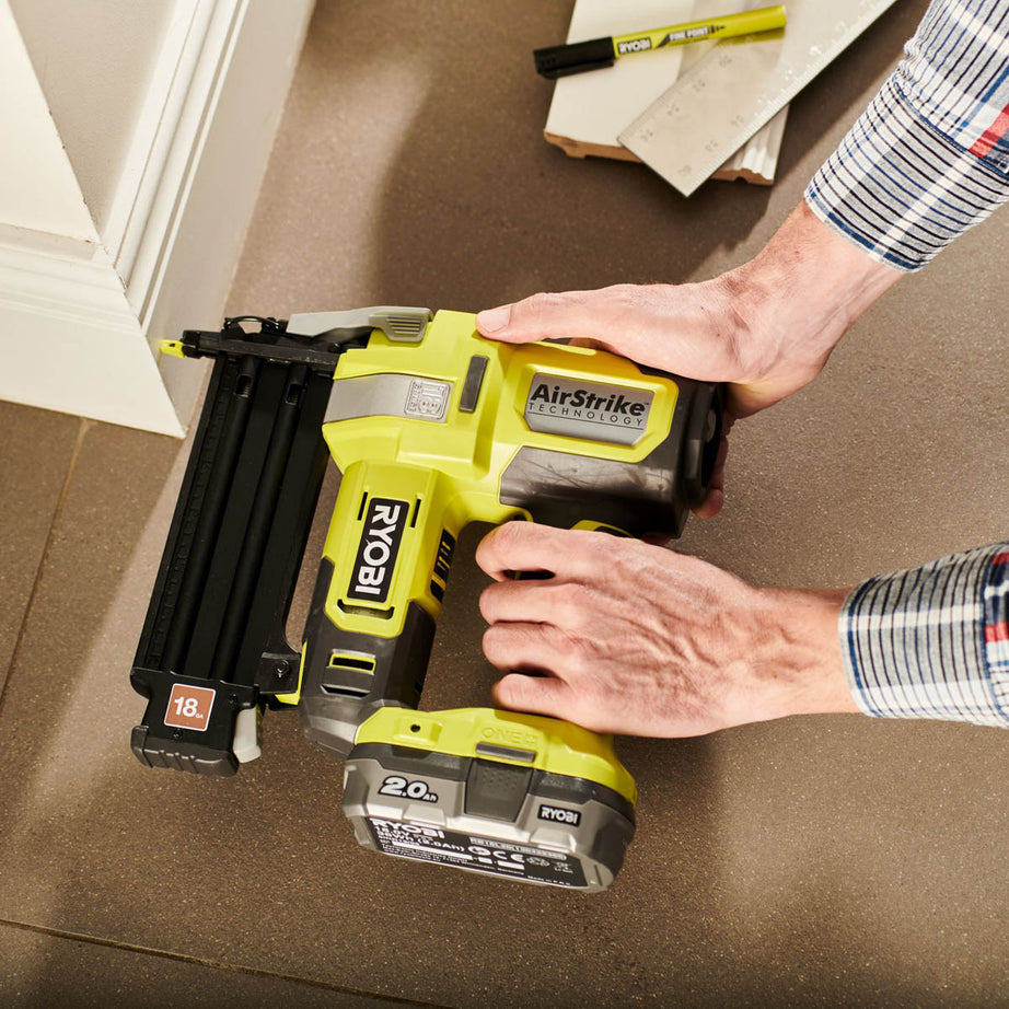 Ryobi Nail Gun Straight Cordless 18V 50mm 1 x 4Ah Li-ion One+ Second Fix - Image 4