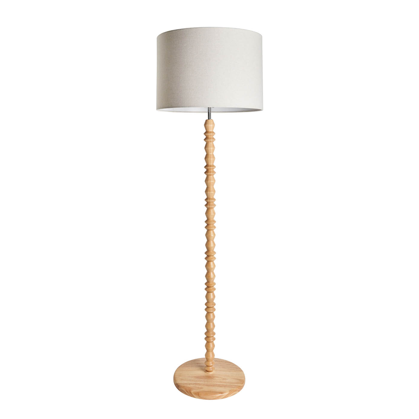 Inlight Floor lamp Patos Matt Natural Wood effect LED (H)160cm - Image 9