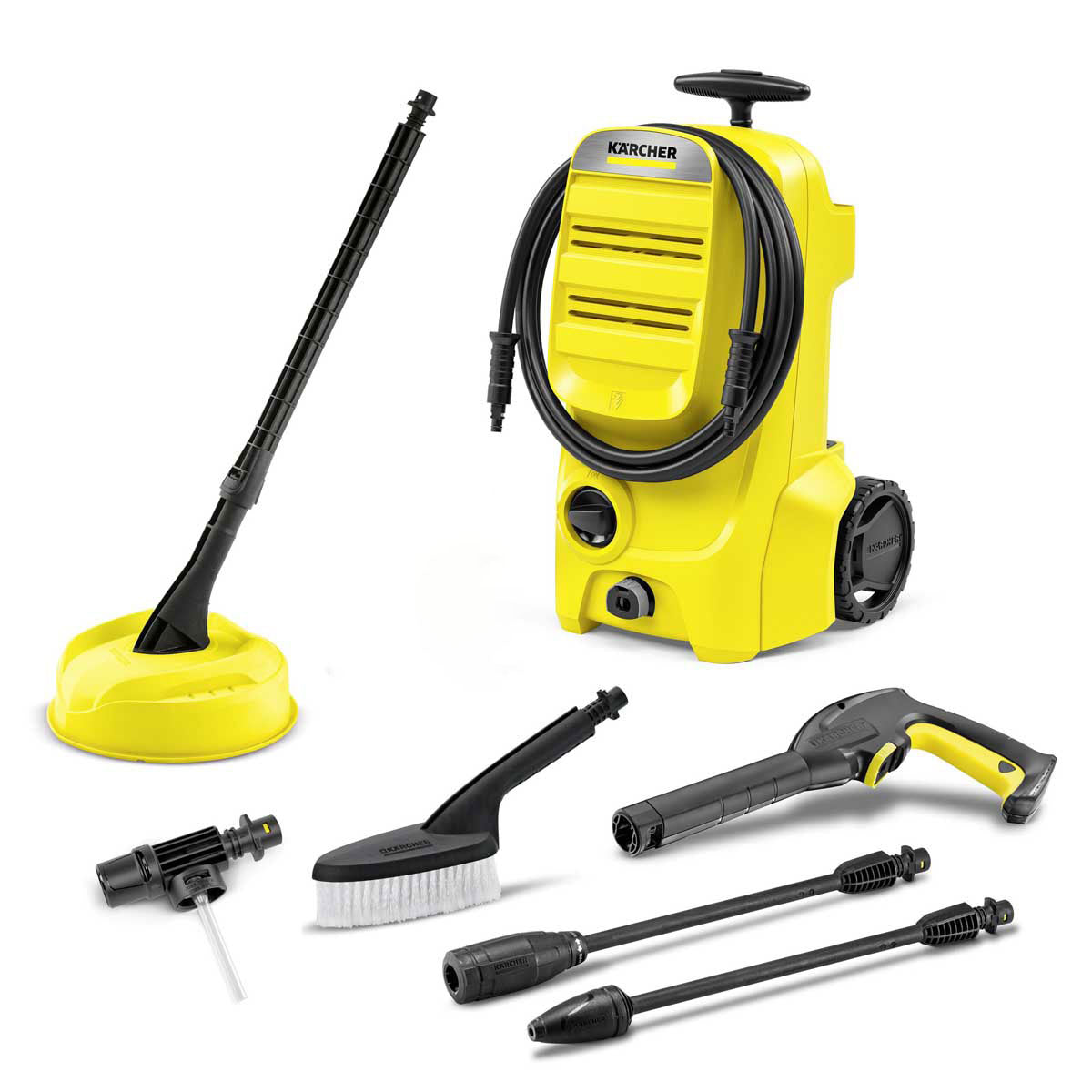 Kärcher Pressure Washer Electric K3 Classic Garden Cleaner Car Jet Wash 1.6kW - Image 1