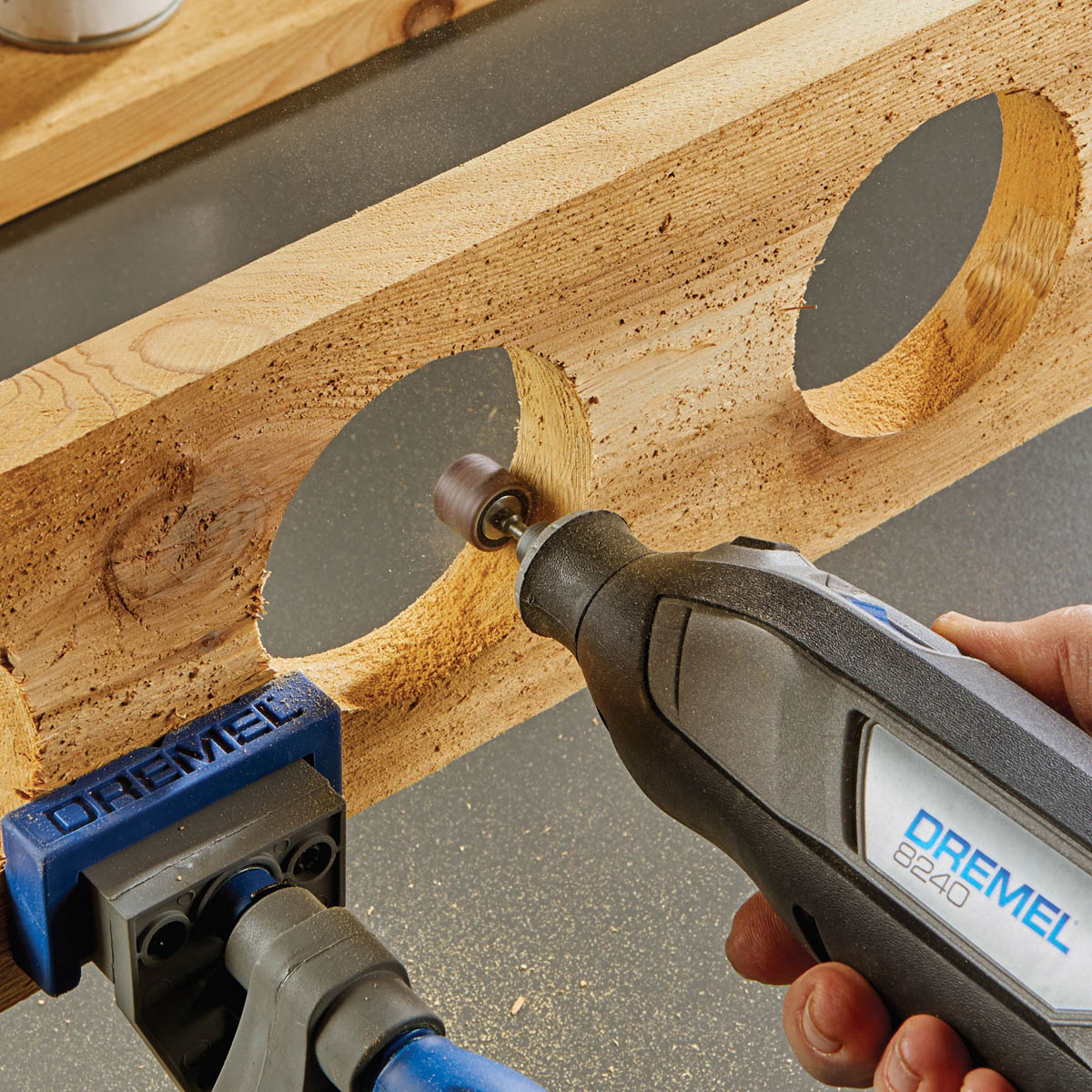 Dremel Rotary Multi Tool Kit Cordless 12V 2Ah Li-Ion F0138240JB Soft Grip - Image 4