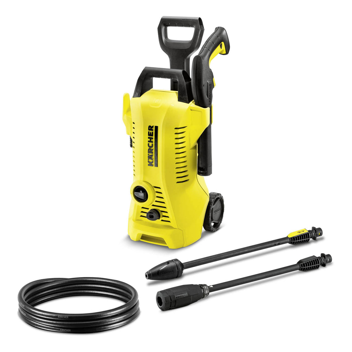 Karcher K2 High Pressure Washer Jet Power Control Corded Wheeled 110bar 1.4kW - Image 1