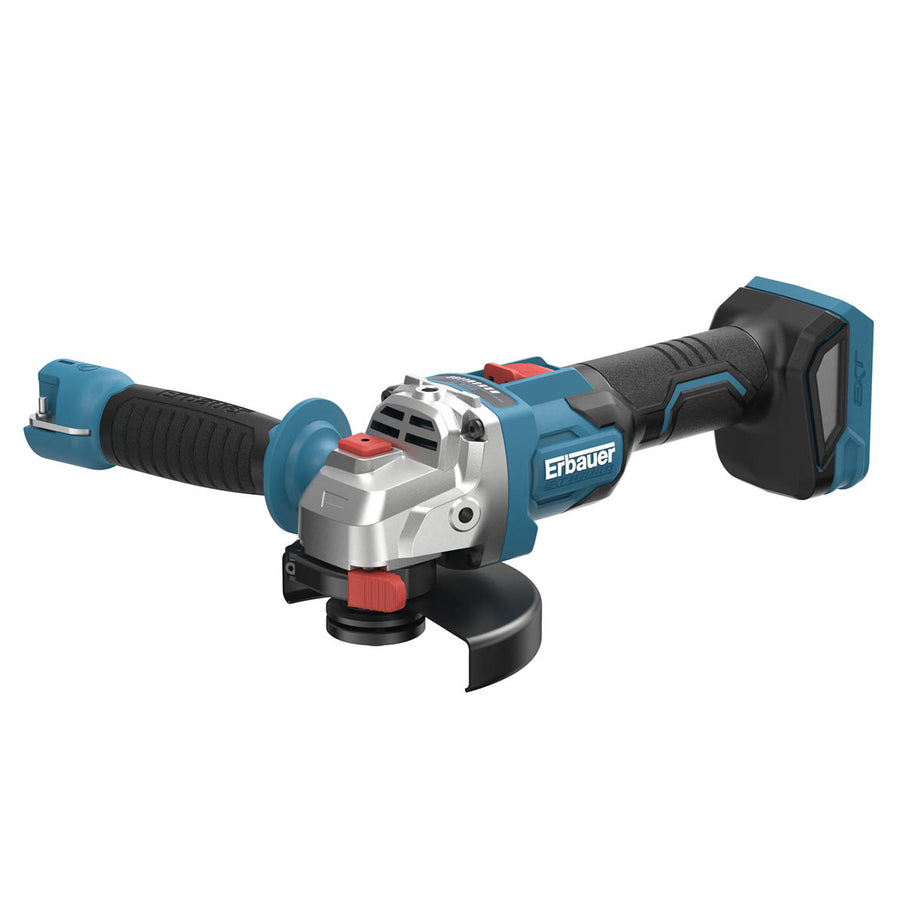 Erbauer Angle Grinder lERI1082GRD Cordless 18V EXT Keep Cool 115mm V2 Body Only - Image 1