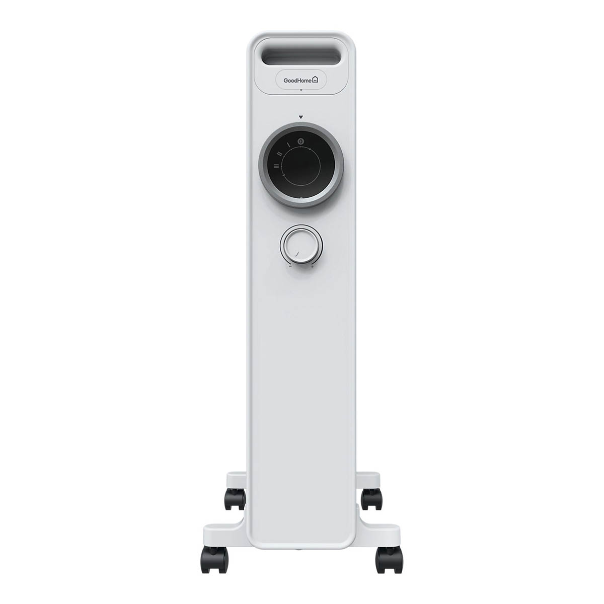 Oil Filled Radiator Electric Heater White Adjustable Thermostat Portable 2500W - Image 8