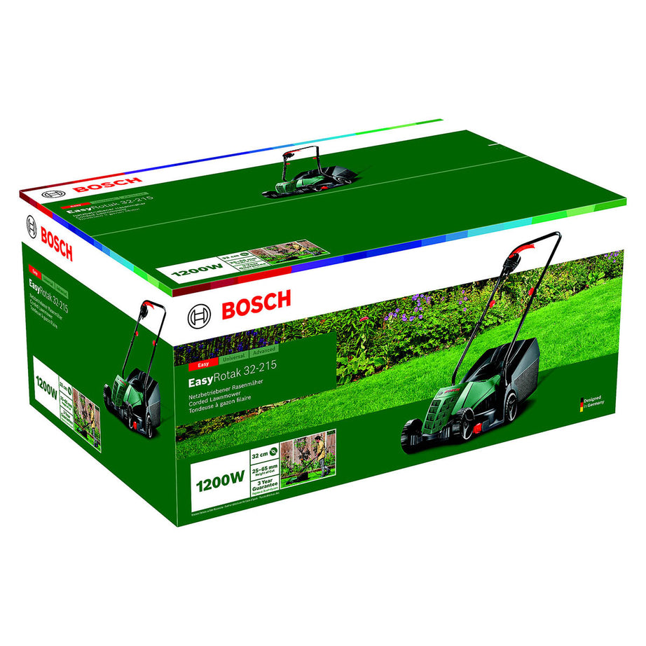 Bosch Rotary Lawnmower EasyRotak 32-215 Corded Electric Compact Lightweight 31L - Image 3