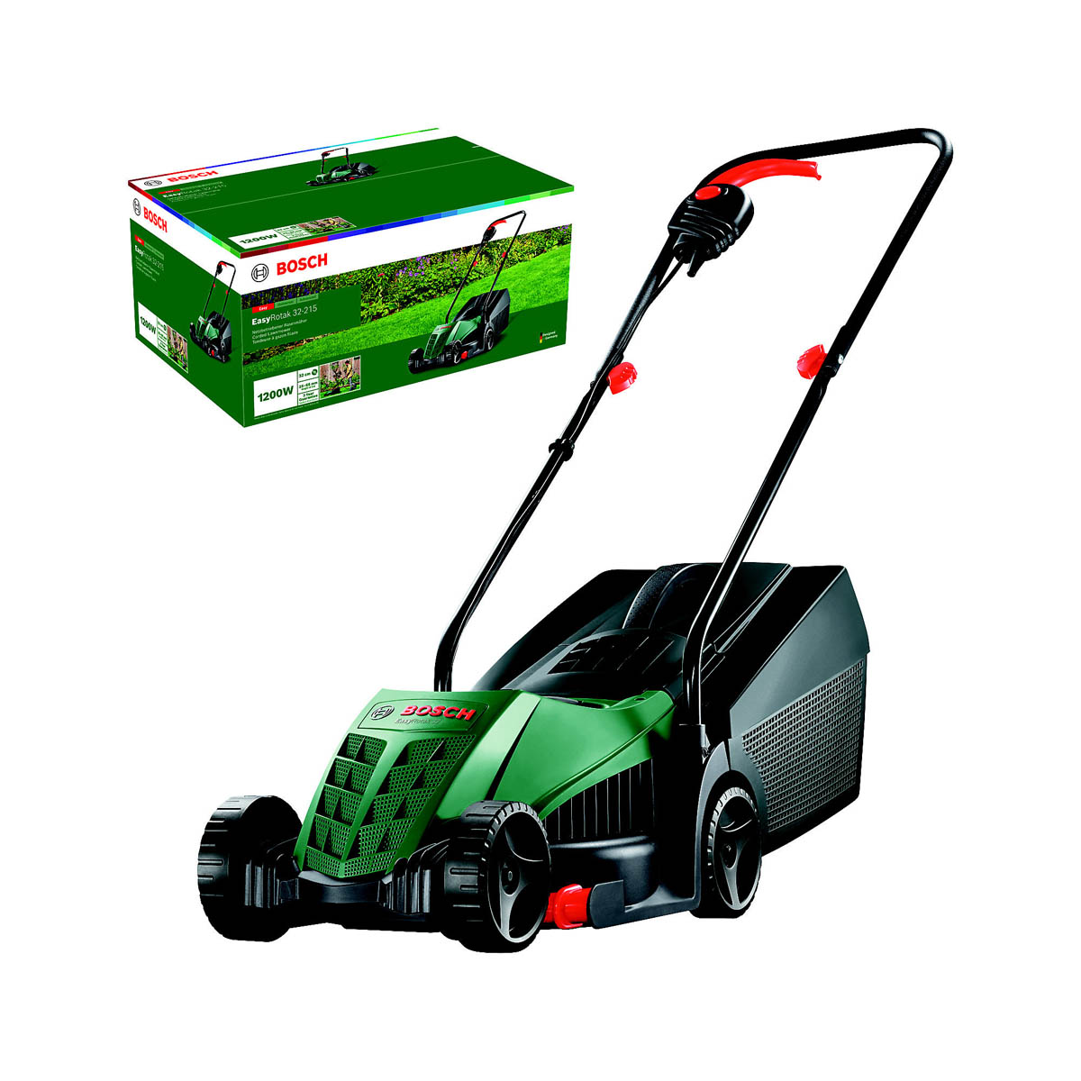 Bosch Rotary Lawnmower EasyRotak 32-215 Corded Electric Compact Lightweight 31L - Image 4