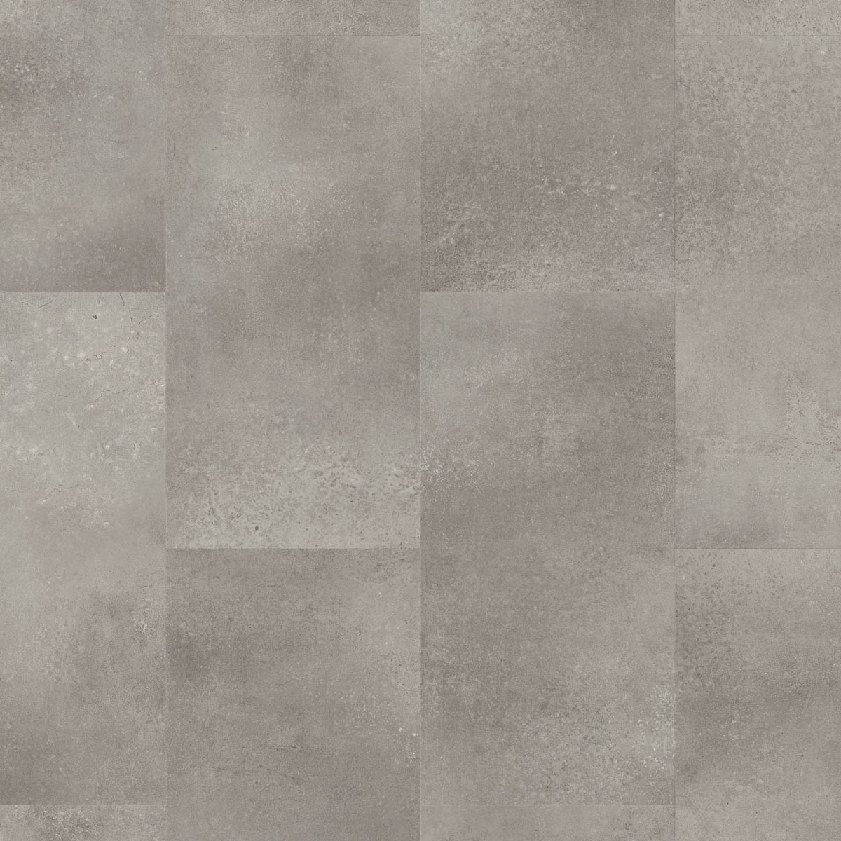 Quick-step Vinyl Tile Matt Grey Concrete Effect Textured Modern 1.85m² 10 Pack - Image 1