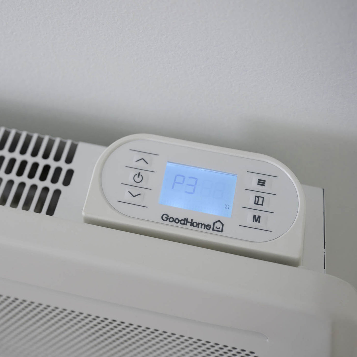 Panel Heater Electric White Adjustable Thermostat Wall Mounted Modern 2000W - Image 5