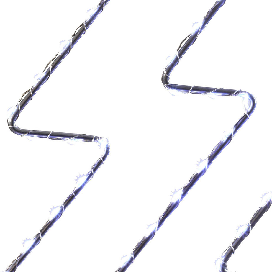 LED Christmas Tree Silhouette Wire Ice Or Warm White Indoor Outdoor Decoration - Image 9