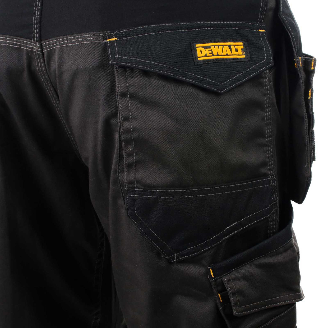 DeWalt Chester Black & grey Men's Holster pocket trousers, W40" L29" - Image 7