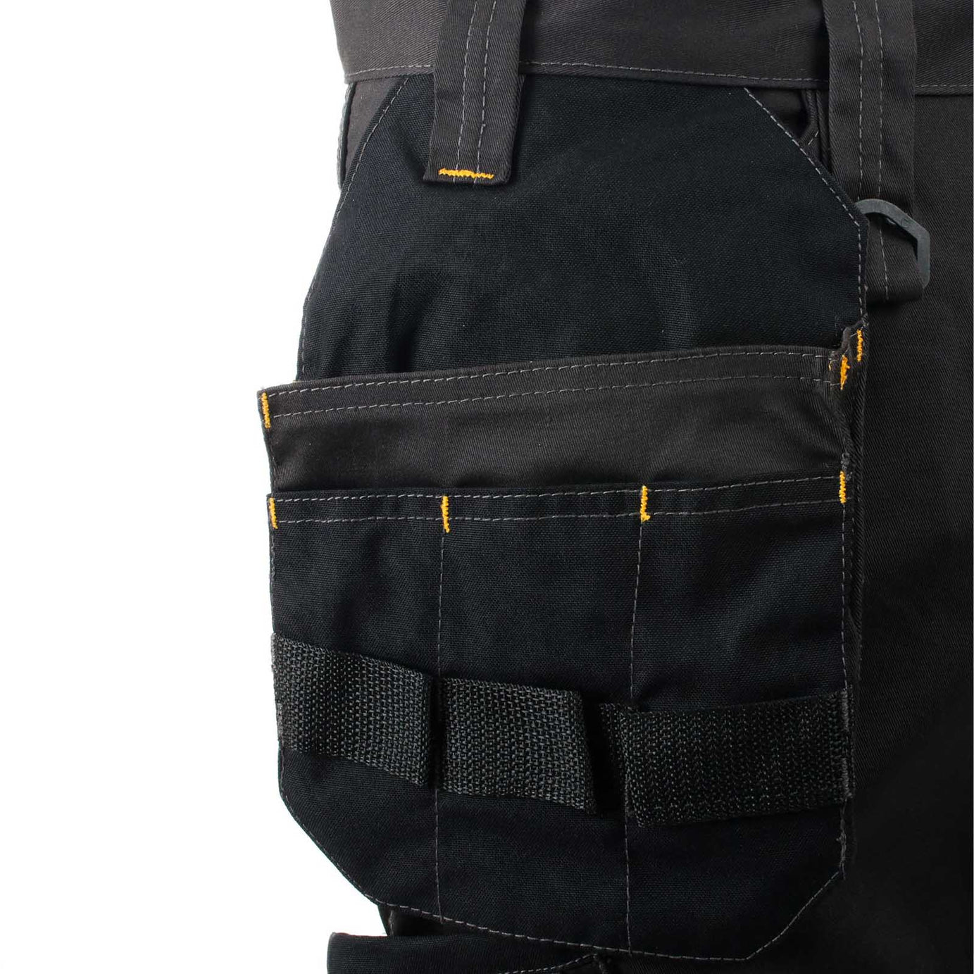 DeWalt Work Trousers Men's Regular Fit Black Grey Multi Pockets Cargo W40 L29 - Image 9