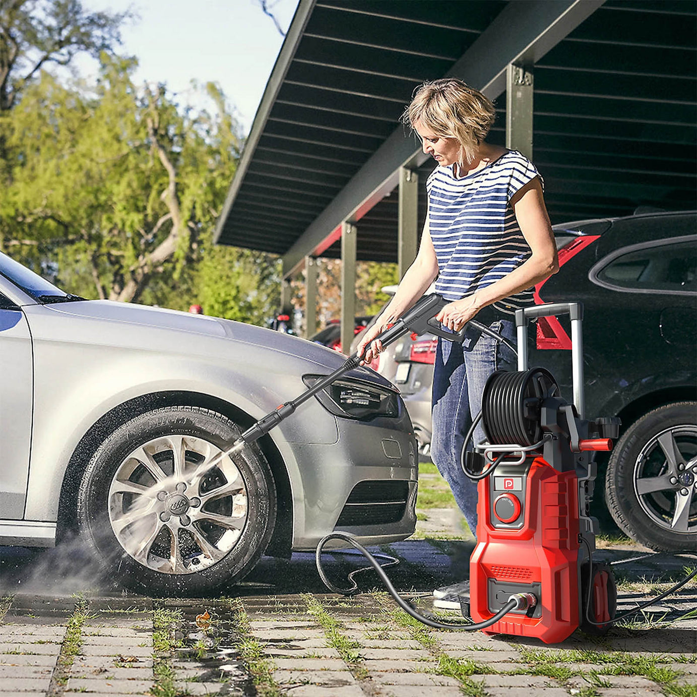 Performance Power Pressure Washer LT619-2200 Electric 2.2kW Jet Cleaner Car - Image 7