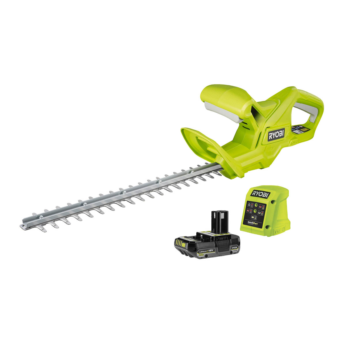 Ryobi Hedge Trimmer RY18HT40A-120 18V Cordless Lightweight Li-Ion 2Ah 400mm - Image 1