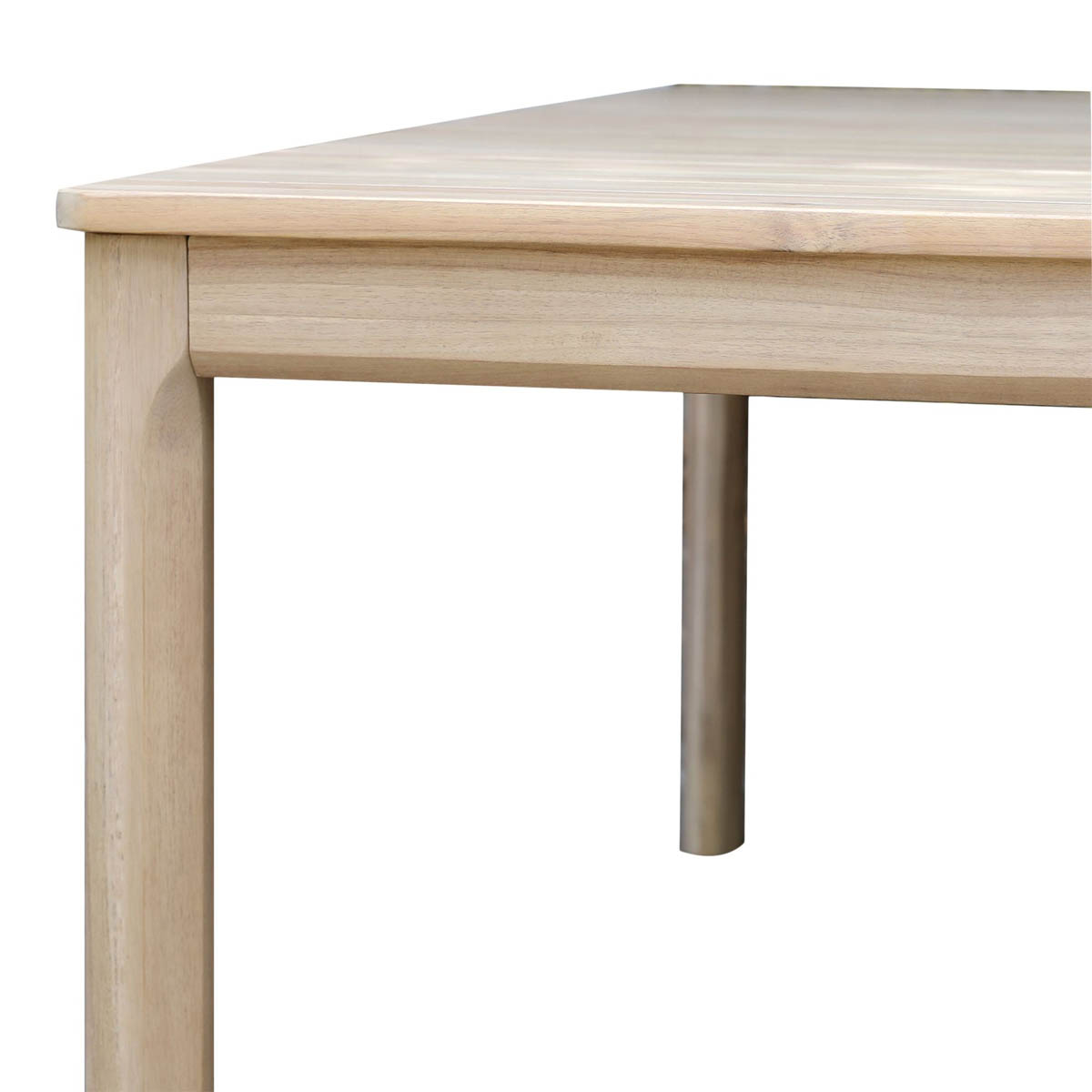 Garden Dining Table Wooden 4 Seater Square Durable Natural Outdoor Furniture - Image 10