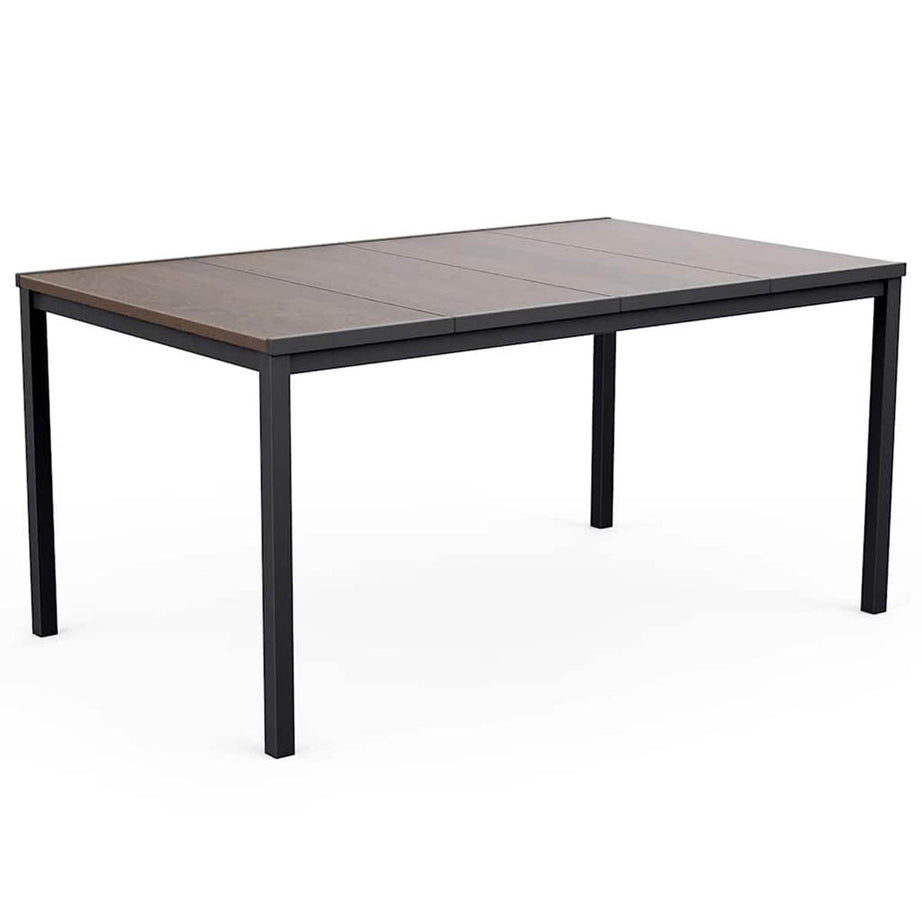 Keter Garden Dining Table Patio Signature Porto Walnut Stable Durable 160 cm - Image 1