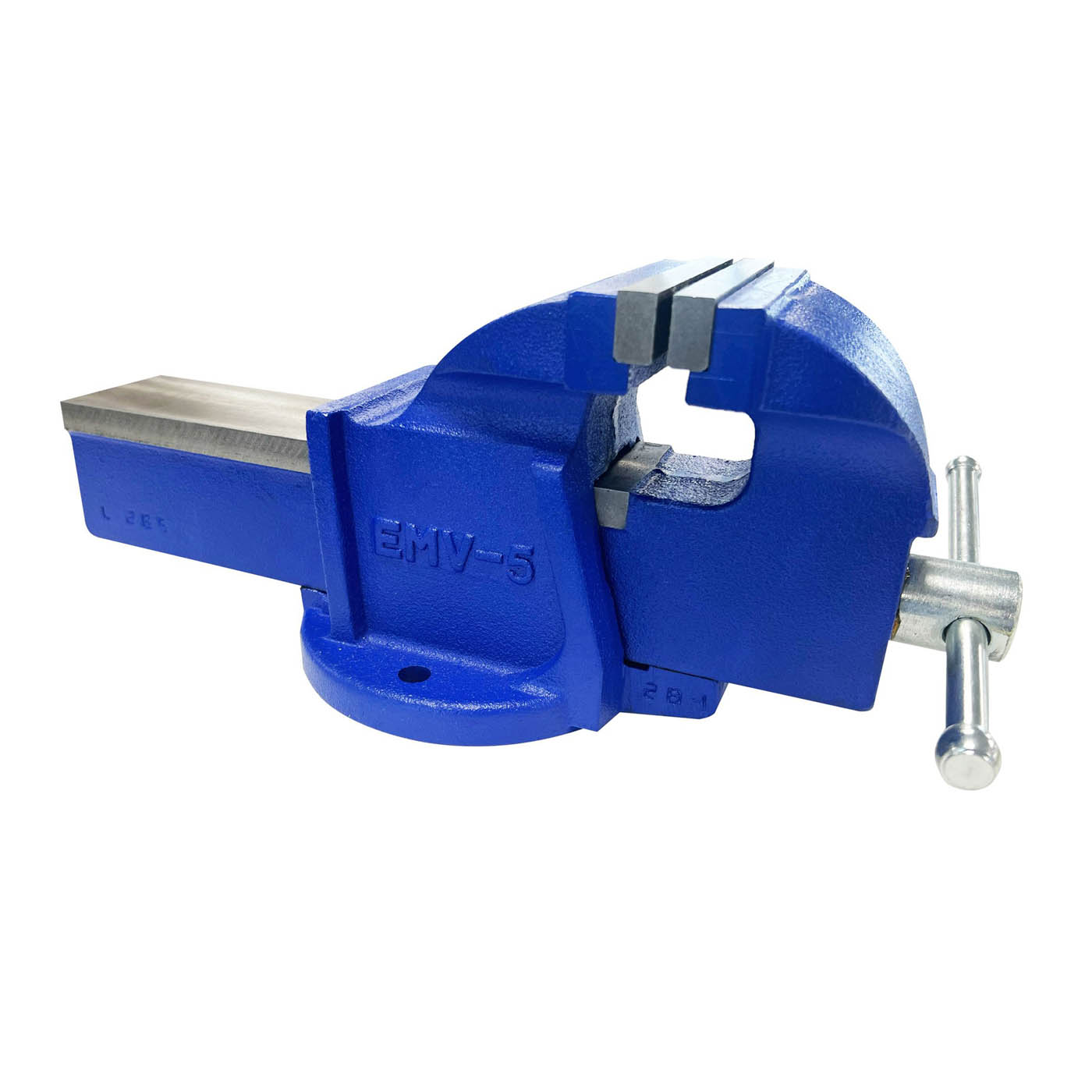 Work Bench Vice Engineer Jaw Swivel Base Pre Drilled Clamp Metalworking Tool - Image 3